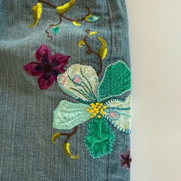 Gap Embroidered Denim Mini Skirt - Picture 6 of 6